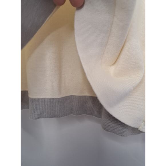 Banana Republic Womens Sweater Size L Ivory Classic Career Staple - Picture 7 of 9